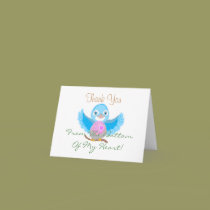 Bluebird Thank You! cards