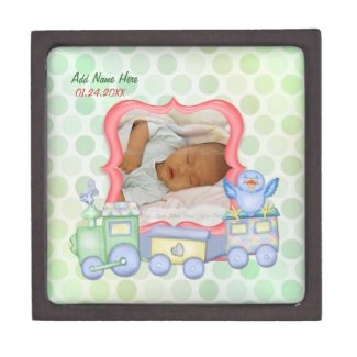 Bluebird Toy Train - Baby Birth - Customize planetjillgiftbox