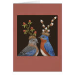 Bluebird Wedding card