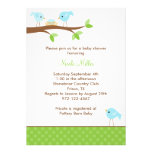 Bluebirds and Nest Baby Shower Invitation