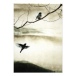 Bluebirds in Love Save the Date card invitations