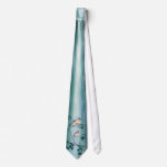 BLUEBIRDS & WATERFALL by SHARON SHARPE ties