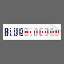 blueblooded. bumper stickers
