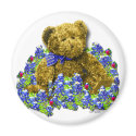 Bluebonnet Bear Magnet