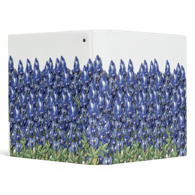 Bluebonnet Field Binder by LMHDesigns