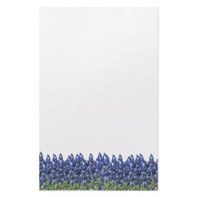 Bluebonnet Field Stationery by Bluebonnets