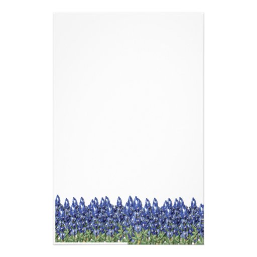 Bluebonnet Field Stationery