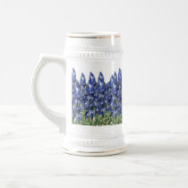 Bluebonnet Field Stein Coffee Mugs