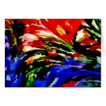 Bluebonnet Paint Spill Card