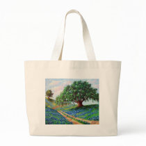 Bluebonnet Road bags by dgpaulart Bluebonnet Road bags