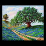 "Bluebonnet Road"  Print