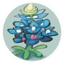 Bluebonnet stickers