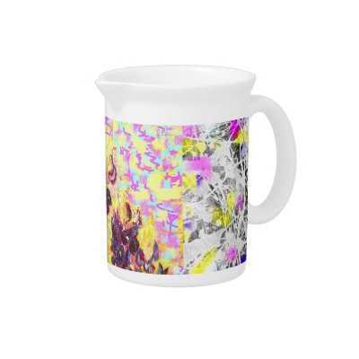 bluebonnet wildflowers drip drink pitchers by folkrockartist