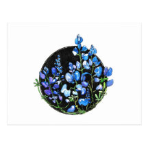 Bluebonnets for Alzheimers Post Cards