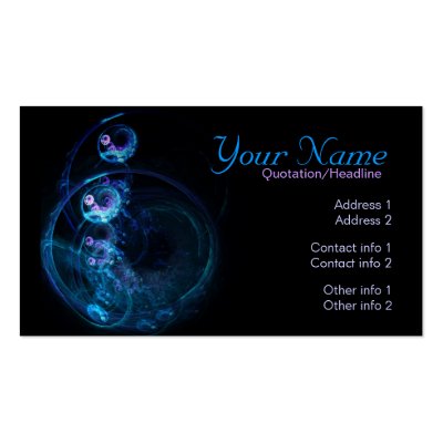 BlueBubbles Business Card