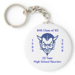 BlueDevil, BHS Class of '83, 25 Ye... - Customized Keychains