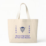 BlueDevil, Bremen High School25 Year Class Reun... Canvas Bag