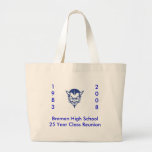 BlueDevil, Bremen High School25 Year Class Reun... Canvas Bag