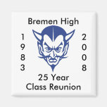 BlueDevil, CLASS, 1983, Bremen Hig... - Customized Fridge Magnets