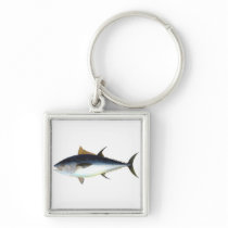 Bluefin Tuna illustration Keychain
