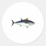Bluefin Tuna Round Stickers
