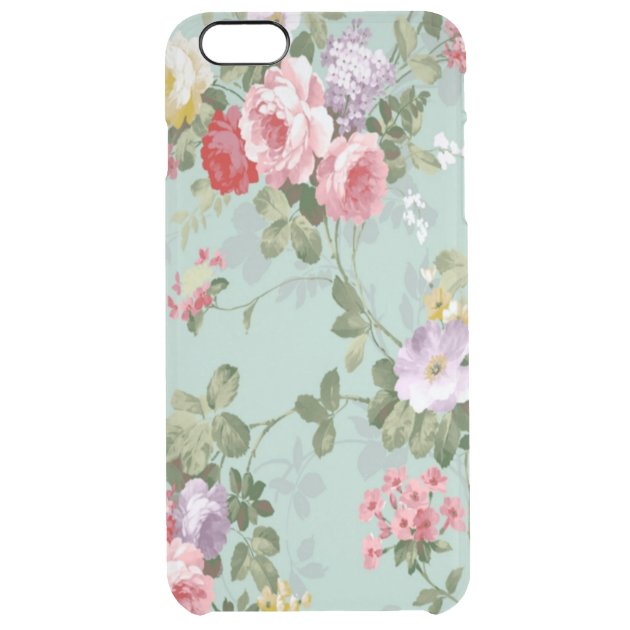 BLUEFLORALVINTAGE iPhone Deflector Case BEALEADER Uncommon Clearlyâ„¢ Deflector iPhone 6 Plus Case-0
