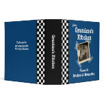 BlueGrandmas Kitchen 2" Custom Photo Recipe (ne 3 Ring Binder
