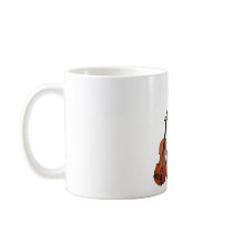 Bluegrass Band Cartoon Coffee Mug