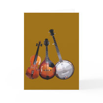 Bluegrass Band Filtered Cards