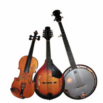 Bluegrass Band photo sculptures