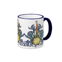 Bluegrass Banjo Design Mugs