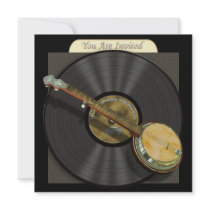 Bluegrass Banjo Party or Event Invitations