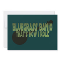 Bluegrass Banjo. That's How I Roll Custom Invite