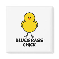 Bluegrass Chick magnets