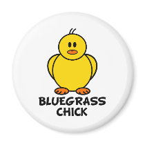 Bluegrass Chick Refrigerator Magnets