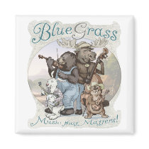 Bluegrass Critters by Mudge Studios Magnets
