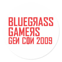 Bluegrass Gamers 3 inch Sticker