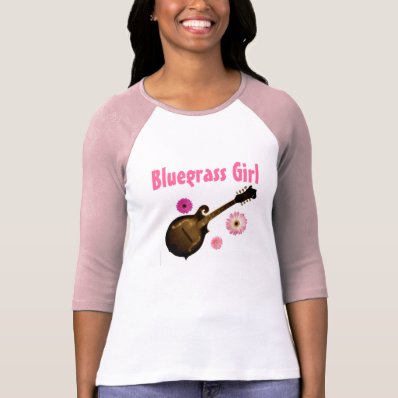 &quot;Bluegrass Girl&quot; Jersey T~shirt SIZE: Large  PINK  T Shirt