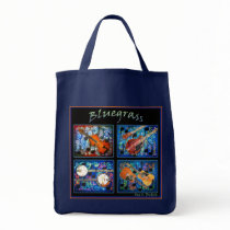 BLUEGRASS GROCERY BAG