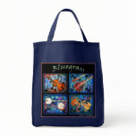 BLUEGRASS GROCERY BAG