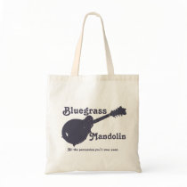 Bluegrass Mandolin - All the Percussion You Need Tote Bags
