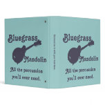 Bluegrass Mandolin - All the Percussion You Need Vinyl Binders