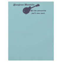 Bluegrass Mandolin - All the Percussion You Need Custom Flyer