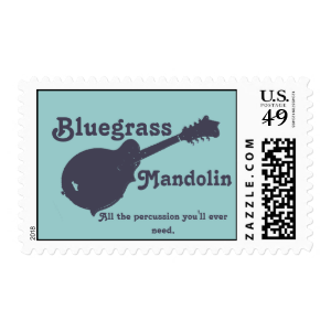 Bluegrass Mandolin - All the Percussion You Need Stamps