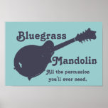 Bluegrass Mandolin - All the Percussion You Need Print