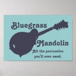 Bluegrass Mandolin - All the Percussion You Need Print