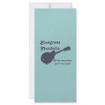 Bluegrass Mandolin - All the Percussion You Need Custom Rack Cards