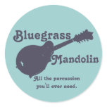 Bluegrass Mandolin - All the Percussion You Need Stickers