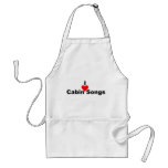 Bluegrass Music: I (heart) Cabin Songs Aprons