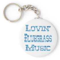Bluegrass Music Keychains